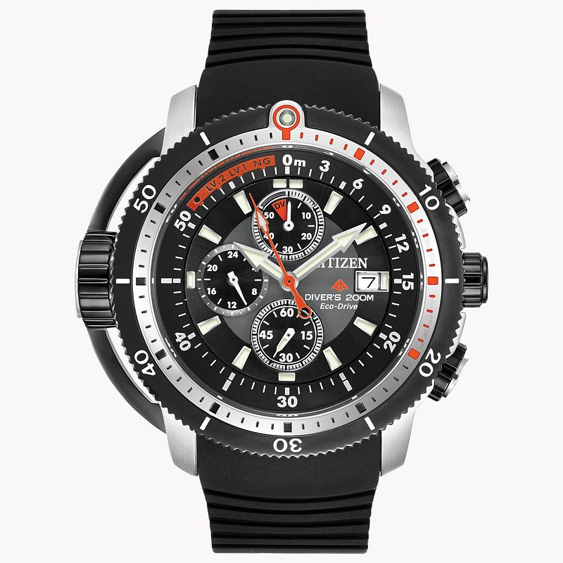 Citizen depth gauge watch clearance